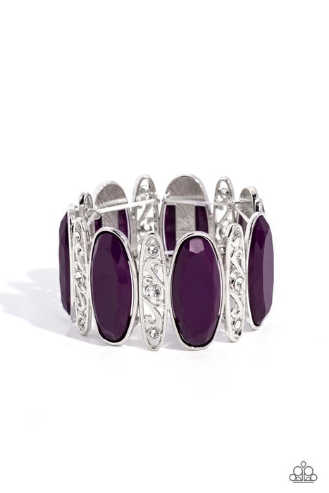 Saturated Sparkle Purple