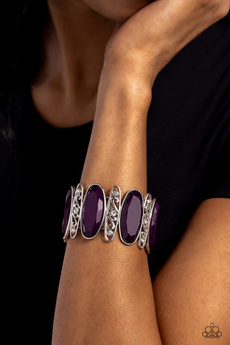 Saturated Sparkle Purple