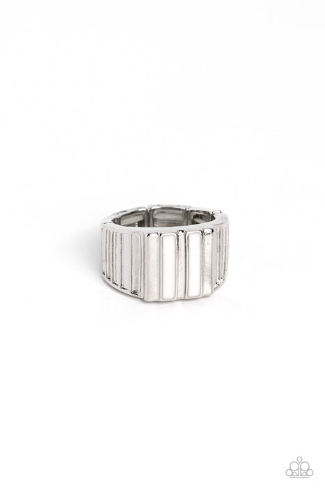 Rectangular Relic - White