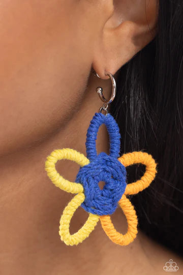 Spin a Yarn - Orange, Yellow & Blue Multi Color