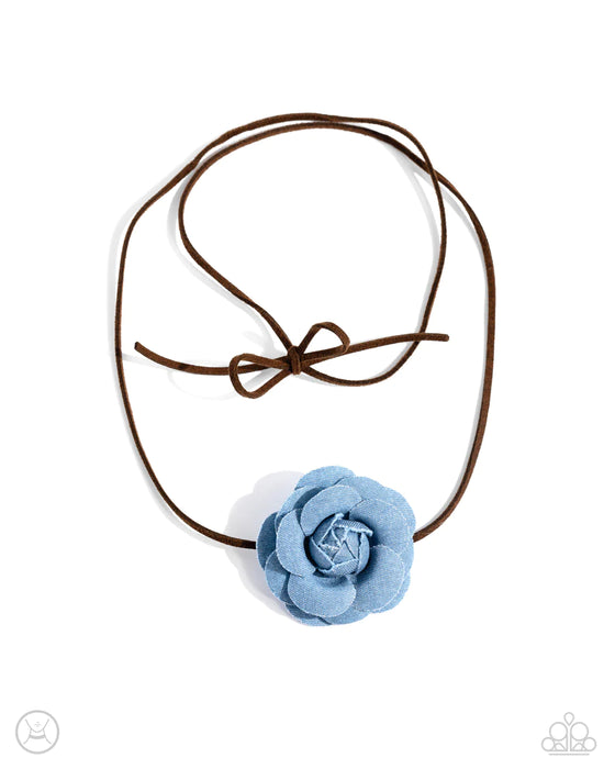 Floral Folktale - Brown Choker