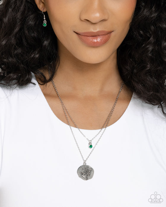 Birthstone Beauty - Green Emerald Lily Flower May Birthday