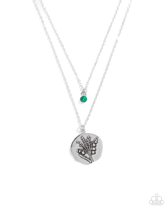 Birthstone Beauty - Green Emerald Lily Flower May Birthday