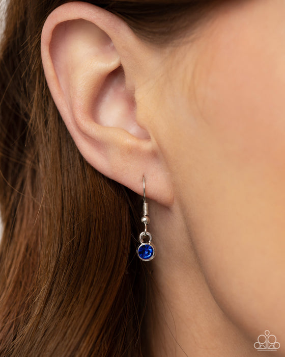 Birthstone Beauty - Blue Sapphire Aster Flower September Birthday