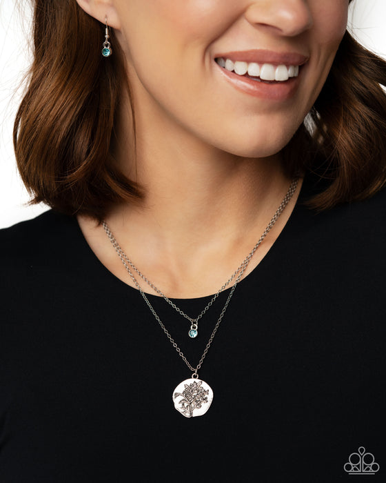 Birthstone Beauty - Blue Turquoise Paperwhite Flower December Birthday