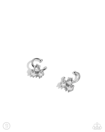 Ethereal Ensemble - White Ear Cuff