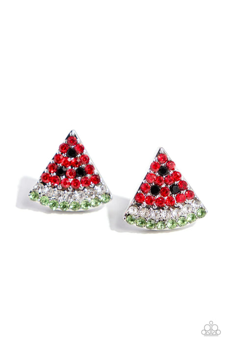 Whimsy Watermelon Slice Set - Red