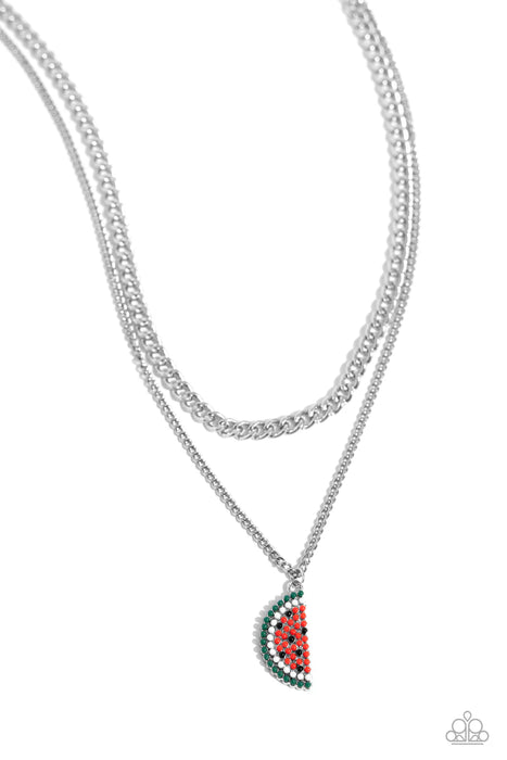 Whimsy Watermelon Slice Set - Red