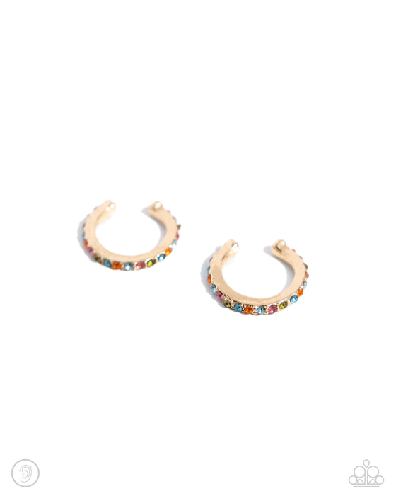 Beginning Bling - Gold Ear Cuff