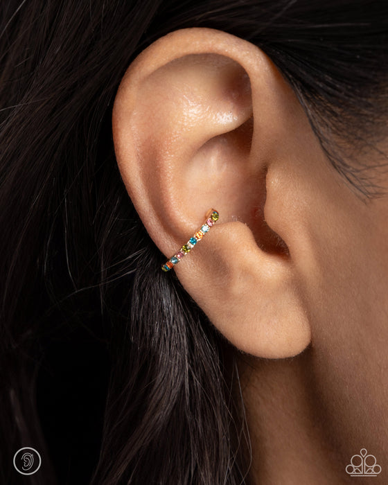 Beginning Bling - Gold Ear Cuff