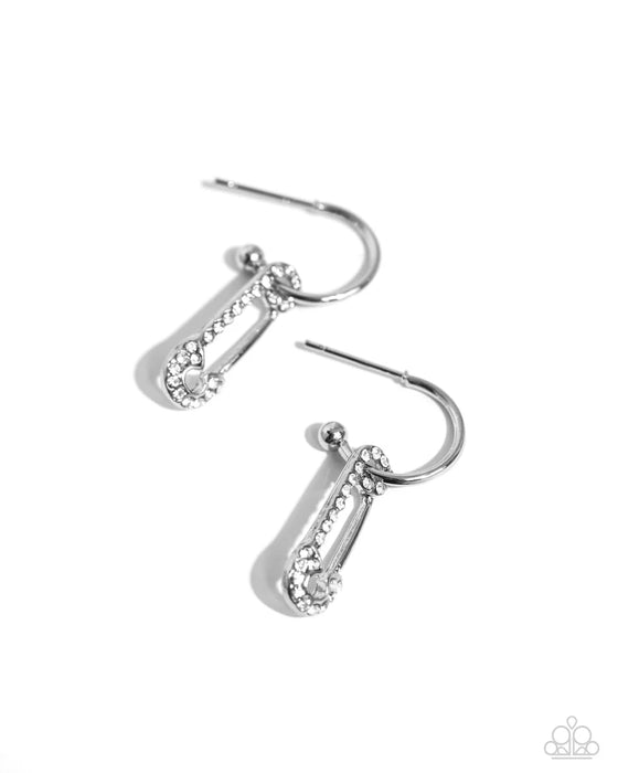 Safety Pin Style Sentiment - White Set
