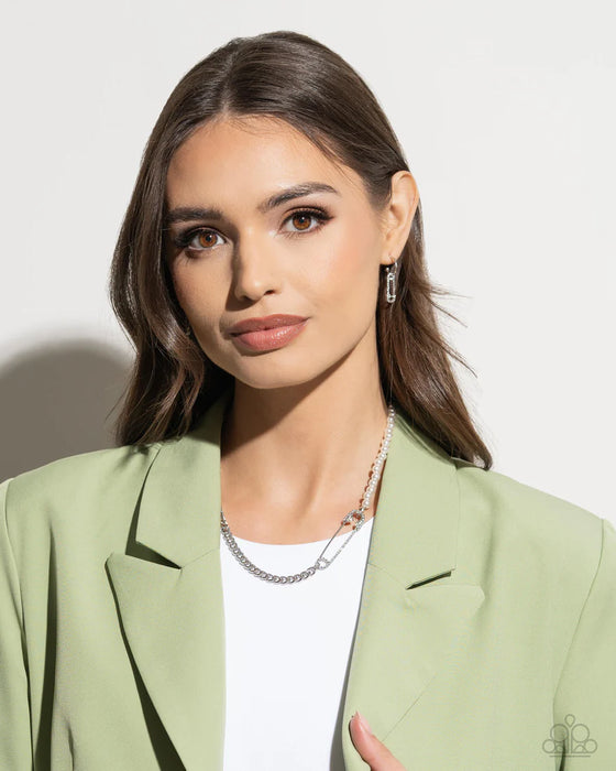 Safety Pin Style Sentiment - White Set