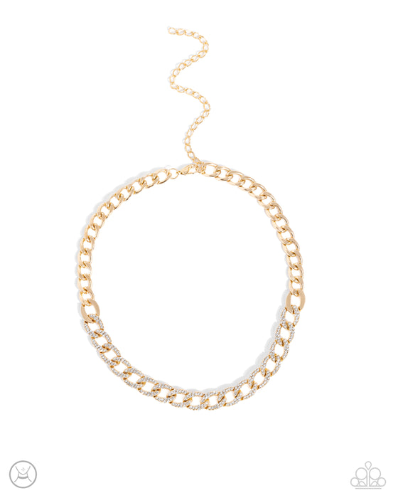 Fiercely Independent - Gold Choker