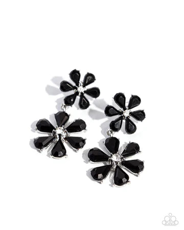 A Blast of Floral Blossoms Fun Set - Black