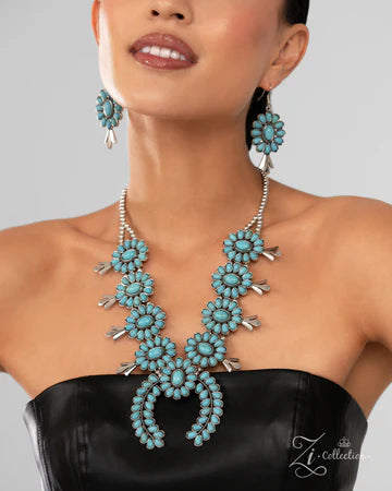 The Shelby - Turquoise Silver