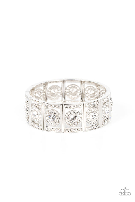 Ultra Upscale - White Rhinestone