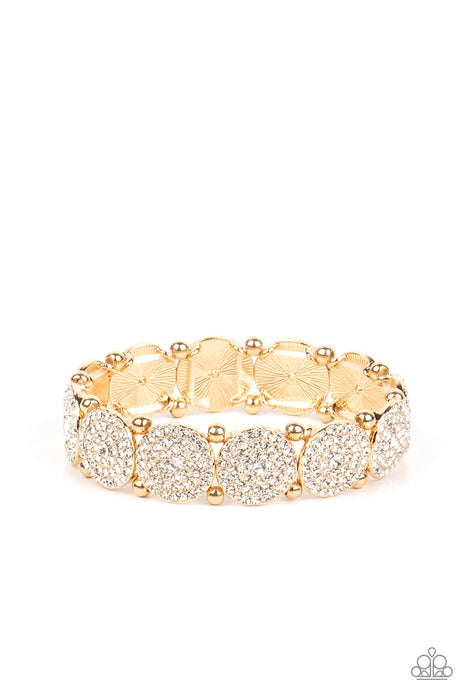 Palace Intrigue - Gold Rhinestone