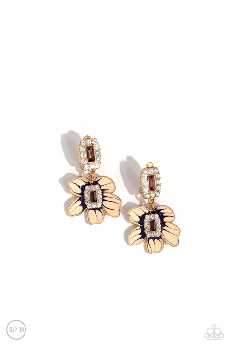Colorful Clippings - Gold Clip On